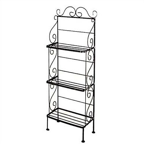 Grace Wrought Iron Baker S Rack Reviews Wayfair   Wrought Iron Baker's Rack 